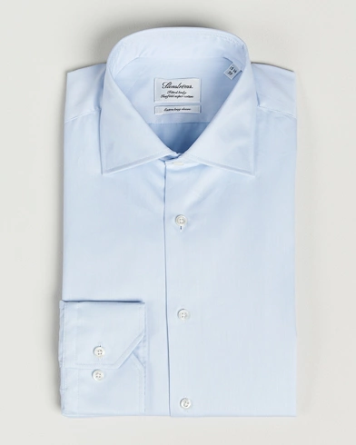 Herre |  | Stenströms | Fitted Body X-Long Sleeve Shirt Light Blue