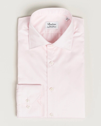 Herre | Stenströms | Stenströms | Fitted Body Cut Away Shirt Pink