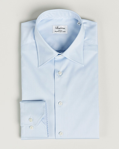 Herre |  | Stenströms | Slimline Kent Collar Shirt Light Blue
