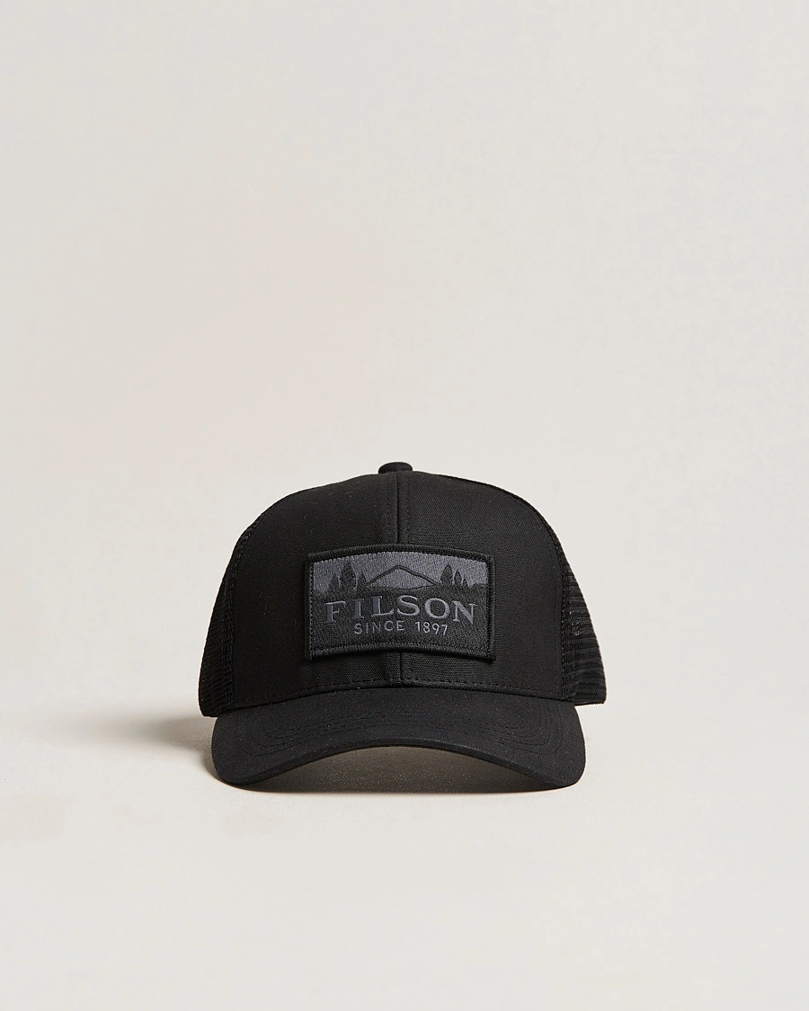 Filson Logger Mesh Cap Black – Sort