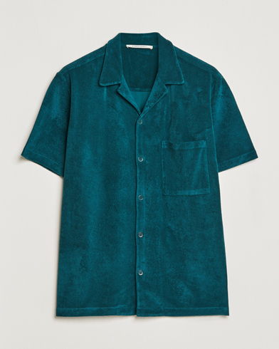 Herre | Sommer | A Day's March | Yamu Short Sleeve Terry Shirt Teal