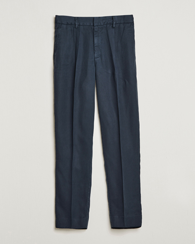 Herre | A Day's March | A Day's March | Smart Trouser Tencel  Navy