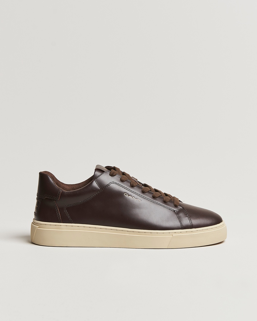 Herre | GANT | GANT | Mc Julien Leather Sneaker Dark Brown