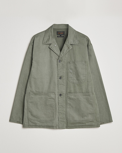 Herre | Japanese Department | BEAMS PLUS | MIL Chore Jacket Olive