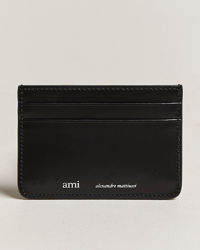 Herre | Kortholdere | AMI | Leather Card Holder Black