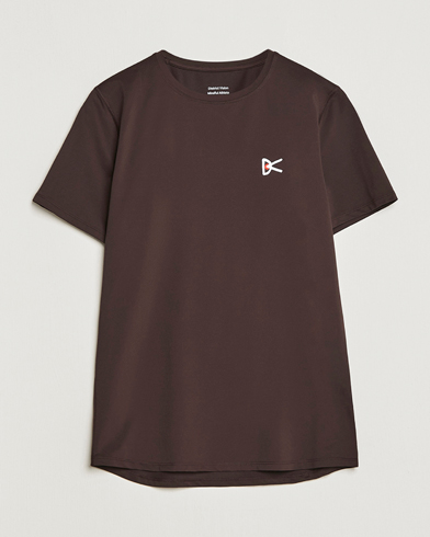 Herre | Nye varemærker | District Vision | Deva-Tech Short Sleeve T-Shirt Cacao