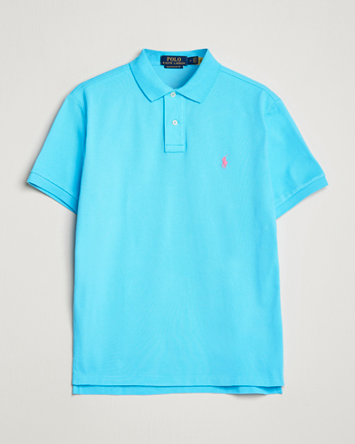 Herre | Polotrøjer | Polo Ralph Lauren | Custom Slim Fit Polo French Turqouise