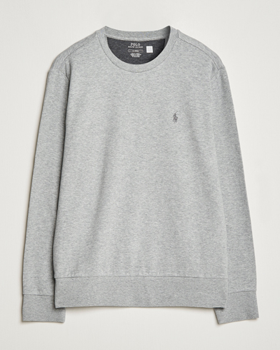 Herre | Grå sweatshirts | Polo Ralph Lauren | Double Knitted Jersey Sweatshirt Andover Heather