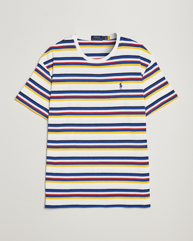 Herre | T-Shirts | Polo Ralph Lauren | Cotton Terry Striped T-Shirt Multi