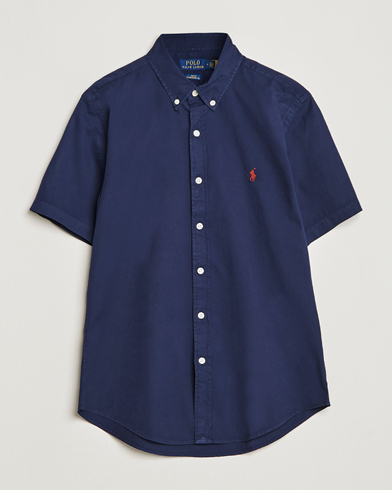 Herre | Kortærmede skjorter | Polo Ralph Lauren | Twill Short Sleeve Shirt Newport Navy