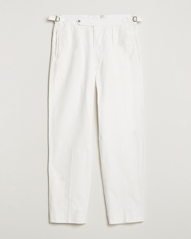 Herre | Pæne bukser | Polo Ralph Lauren | Rustic Twill Officer Trousers Deckwash White
