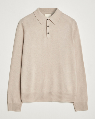 Herre | Strikkede polotrøjer | People's Republic of Cashmere | Cashmere Long Sleeve Polo Trench
