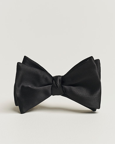 Herre | Butterfly | Eton | Self-Tie Silk Bow Tie Black