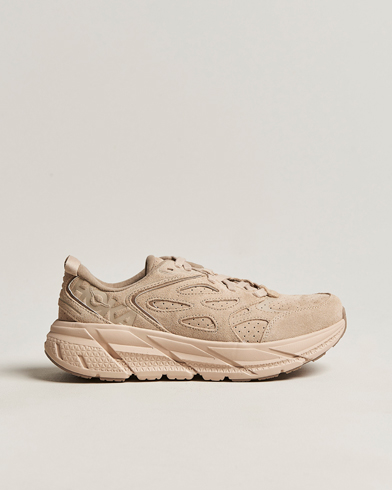 Herre | Outdoor | Hoka One One | Clifton L Suede Shifting Sand/Dune