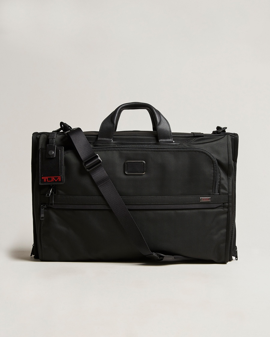 TUMI Alpha 3 Garment Tri-Fold Carry On Black – Sort