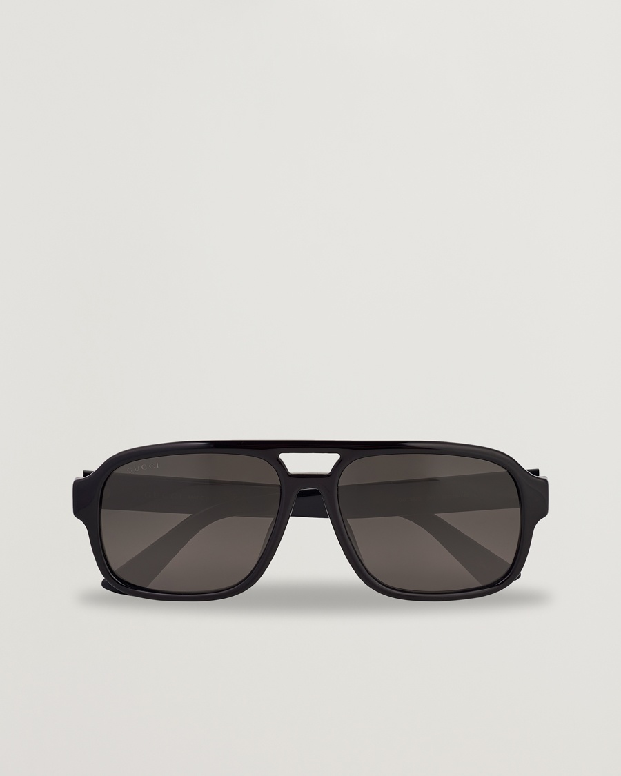 Gucci GG1342S Sunglasses Black Smoke – Sort