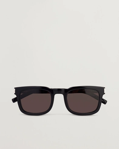 Herre | Firkantede solbriller | Saint Laurent | SL 581 Sunglasses Black/Silver