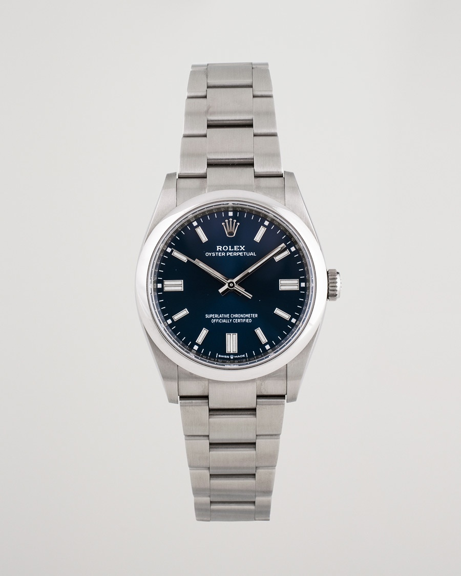 Rolex Pre-Owned Oyster Perpetual 36 126000 Steel Blue
