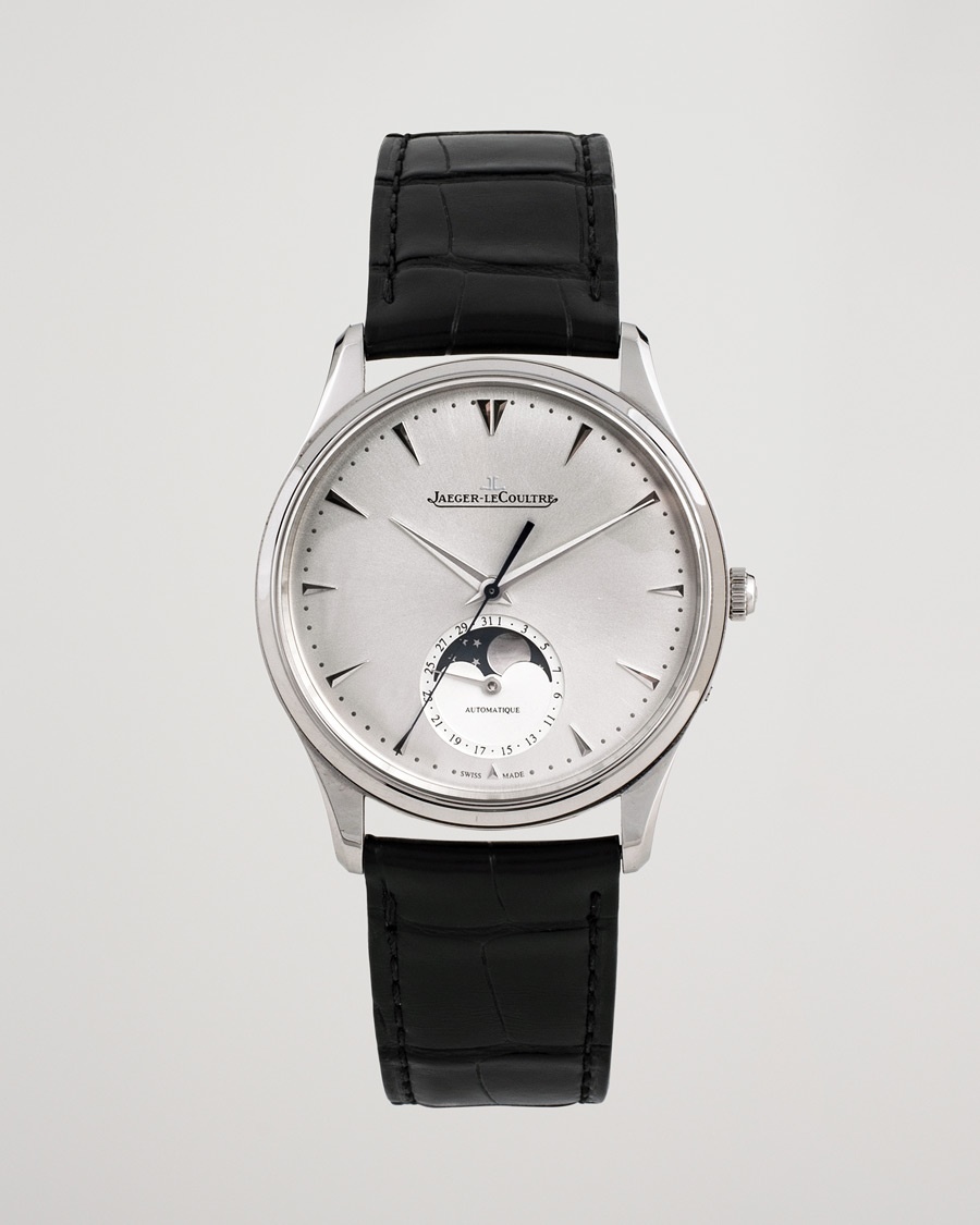 Brugt: | | Jaeger-LeCoultre Pre-Owned | Master Ultra Thin Moon39 176.8.64S Steel Silver