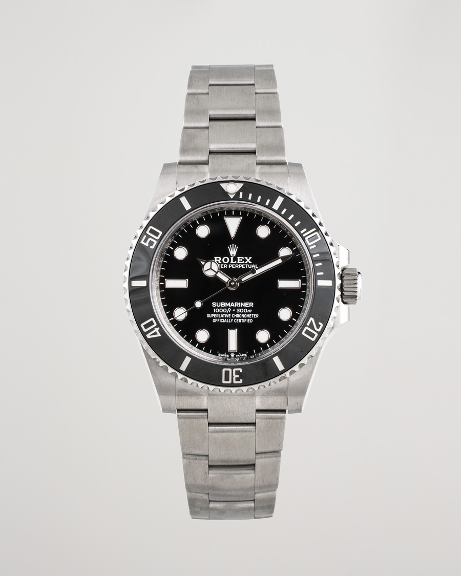 Rolex Pre-Owned Submariner 124060 Oyster Perpetual Steel Black