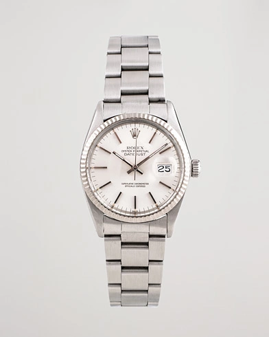 Brugt: |  | Rolex Pre-Owned | Datejust 16014 Oyster Perpetual Steel Silver Steel Silver