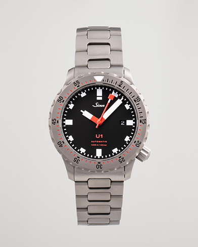 Herre | Pre-Owned & Vintage Watches | Sinn Pre-Owned | Diving U1 1010.010 Steel Black