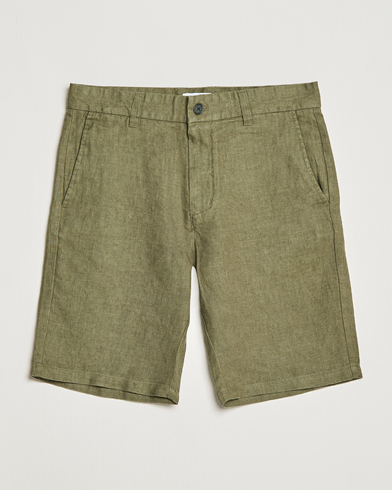 Herre | The linen lifestyle | NN07 | Crown Linen Shorts Army