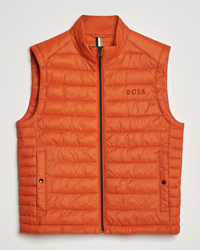 Herre | Formelle jakker | BOSS BLACK | Calano Down Vest Dark Orange