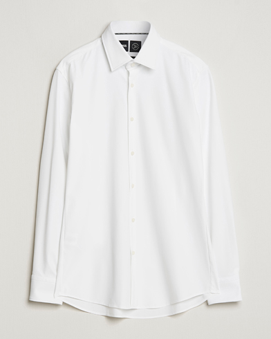 Herre | Casualskjorter | BOSS BLACK | Hank 4-Way Stretch Shirt White