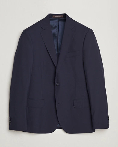 Herre | Blazere & jakker | Oscar Jacobson | Edmund Wool Blazer Blue