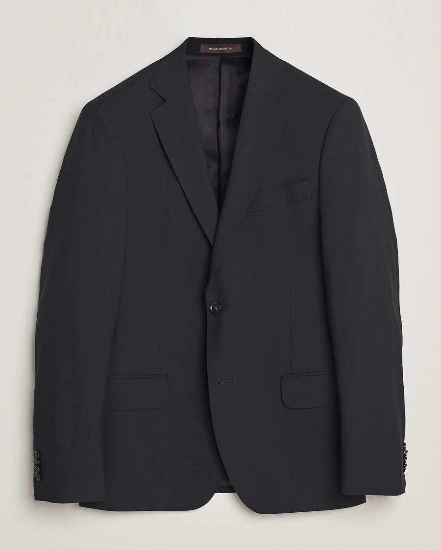 Herre | Fejr nytåret med stil | Oscar Jacobson | Edmund Wool Blazer Black