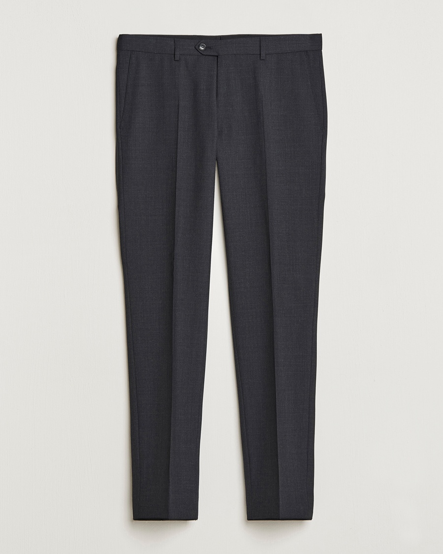 Oscar Jacobson Denz Wool Trousers Grey