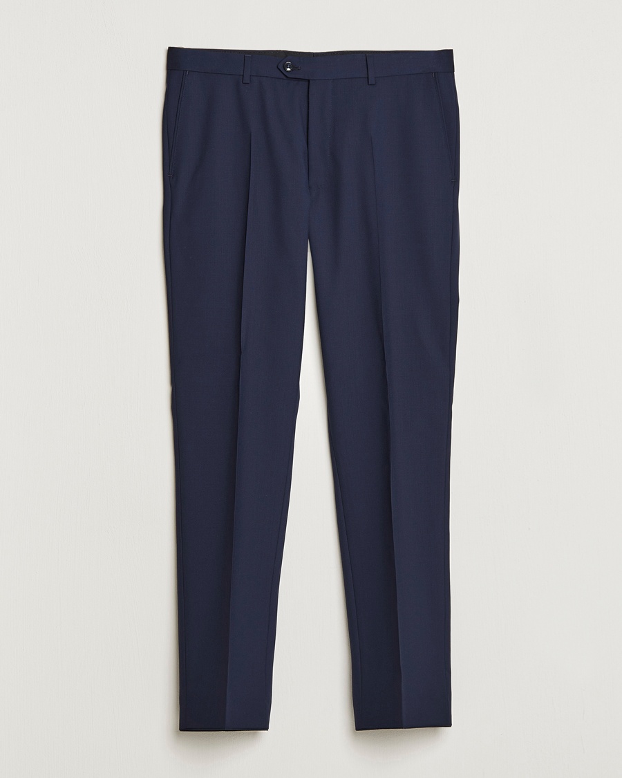  Denz Wool Trousers Blue