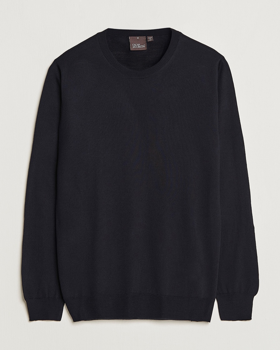  Custer Merino Wool Roundneck Navy