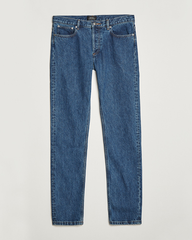 Herre | Tapered fit | A.P.C. | Petit New Standard Jeans Washed Indigo