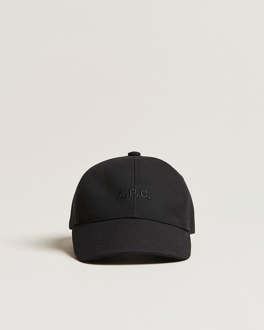 Herre | | A.P.C. | Charlie Baseball Cap Black