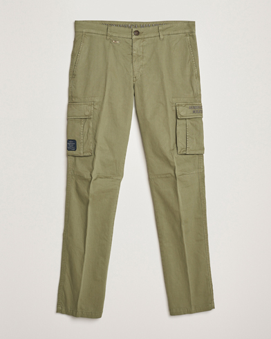 Herre | Cargobukser | Aeronautica Militare | Cotton Cargo Pants Green