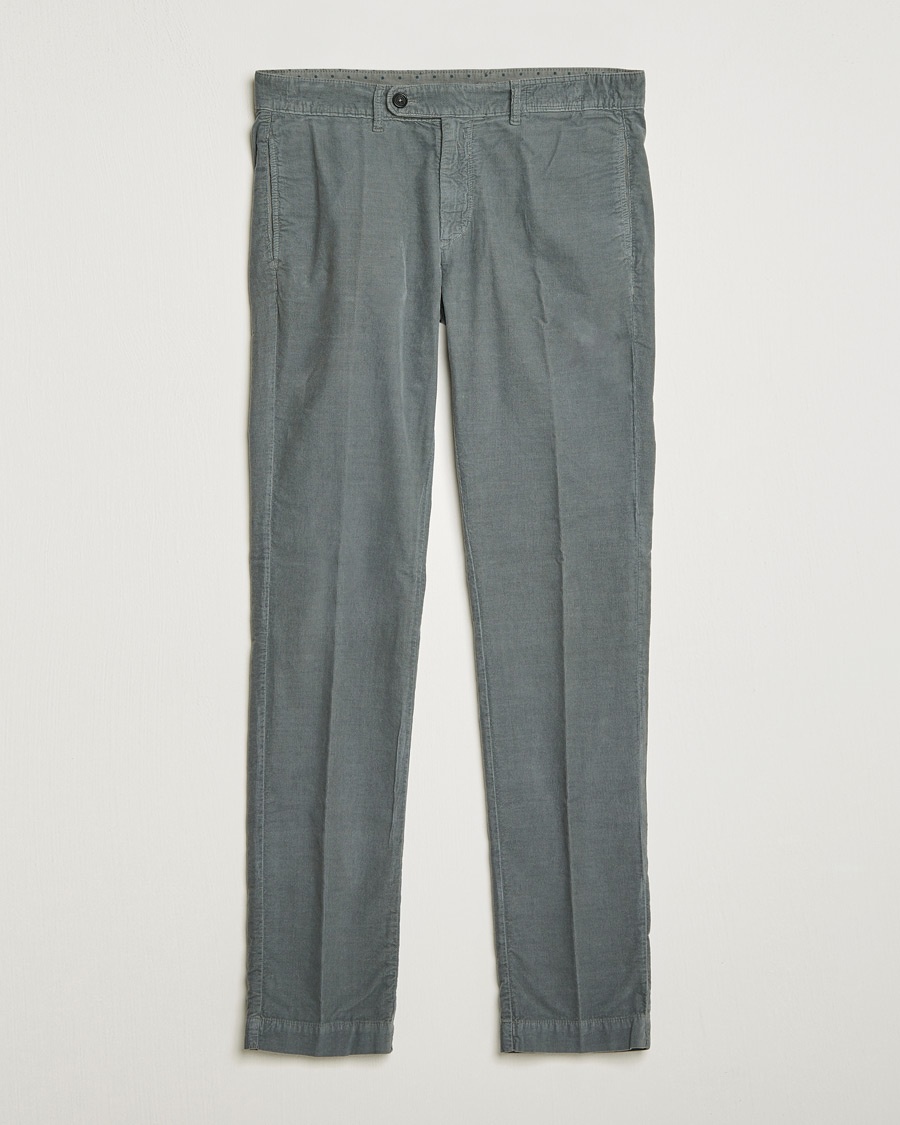 Pasture Array undulate Massimo Alba Baby Corduroy Trousers Smoke - CareOfCarl.dk