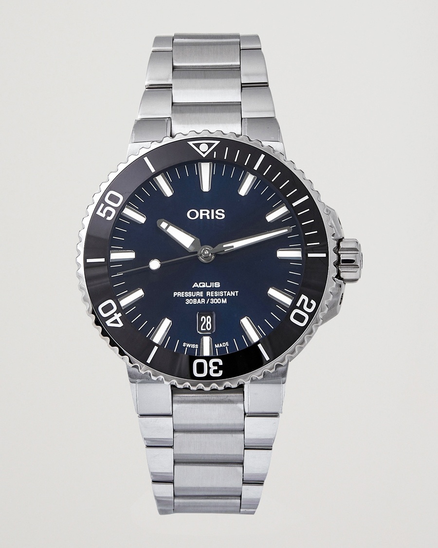  Aquis Date 43,5mm Blue