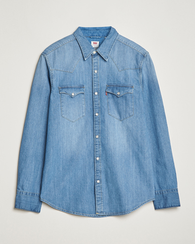 Herre | Denimskjorter | Levi's | Barstow Western Standard Shirt Light Blue