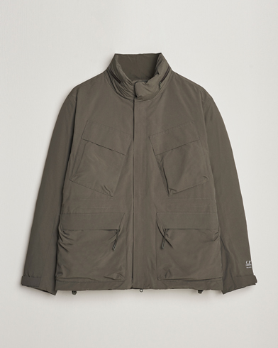 Herre | Jakker | C.P. Company | Micro M Re-Cycled Padded Field Jacket Olive