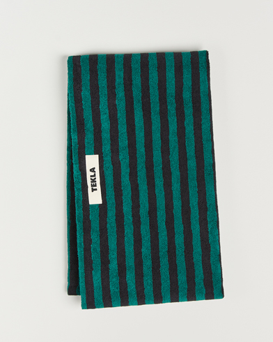 Herre | Håndklæder | Tekla | Organic Terry Beach Towel Ivy Stripes