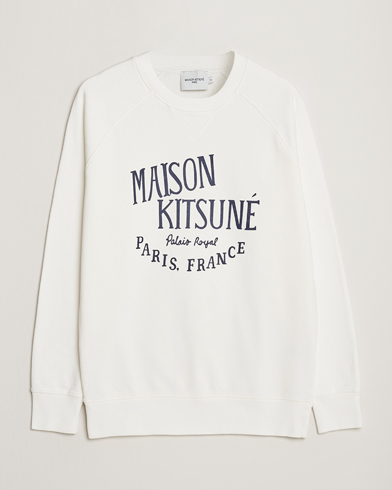 Herre |  | Maison Kitsuné | Palais Royal Classic Sweatshirt Ecru