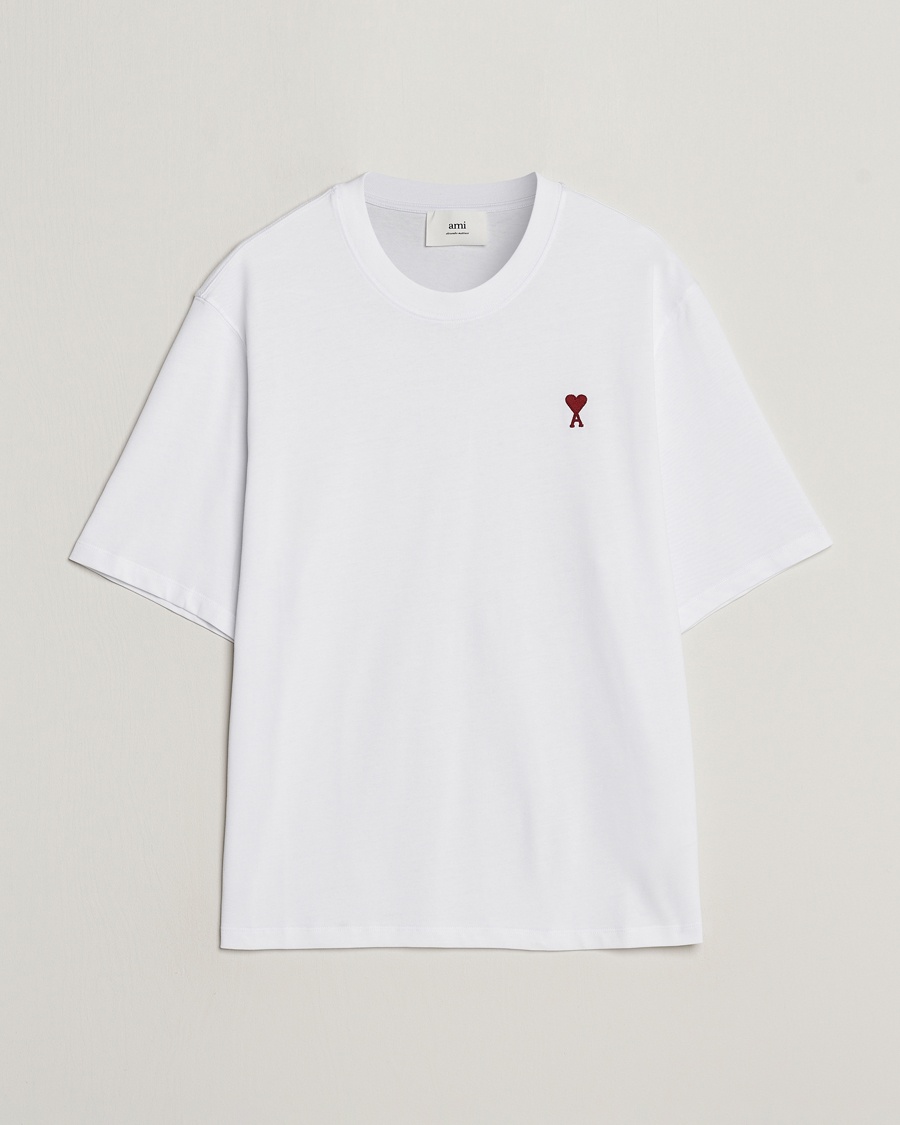 Herre | AMI | AMI | Heart Logo T-Shirt White