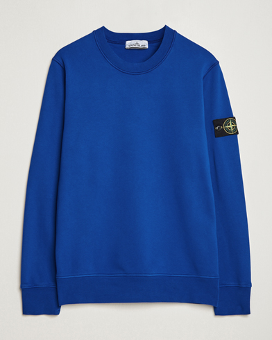 Herre | Stone Island | Stone Island | Garment Dyed Fleece Sweatshirt Bright Blue