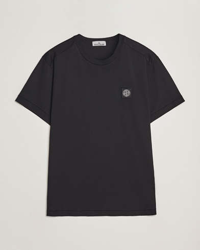 Herre | Kortærmede t-shirts | Stone Island | Garment Dyed Jersey T-Shirt Black