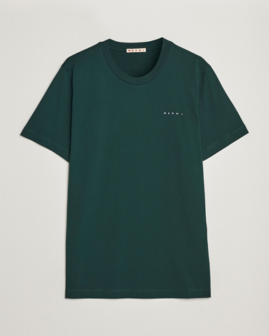 Herre | Marni | Marni | Logo Embroidered T-Shirt Spherical Green