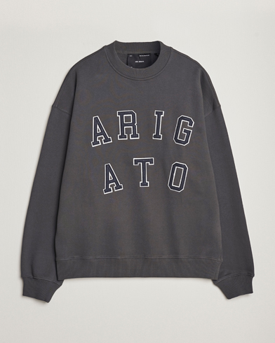 Herre | Grå sweatshirts | Axel Arigato | Legend Crew Neck Sweatshirt Faded Black