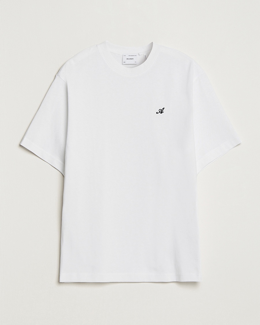 Herre | | Axel Arigato | Signature Crew Neck T-Shirt White