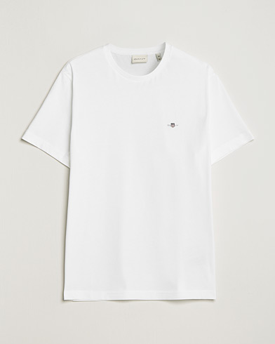 Herre | Hvide t-shirts | GANT | The Original Solid T-Shirt White